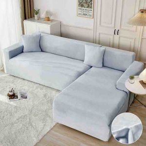 Kалъф за ъглов диван от кадифе + подарък 2бр.калъфки за възглавници